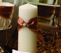 Nostalgia Pillar Candle,  Ivory