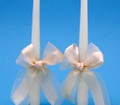 Tres Beau Taper Candles,  Ivory