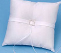 Glamour Ring Pillow, White