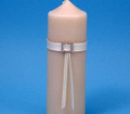 Glamour Pillar Candle, Ivory