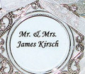 Silver Garland Frame - Rectangle Opening