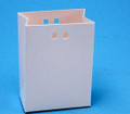 Gift Bag Favor Box, White (Set of 10)