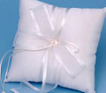 Simplicity Ring Pillow,  White