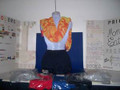 American Fantasy womens embroidered cheer & polyester/mesh shorts