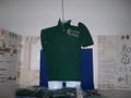 Shown here in 6.1oz. forest green cotton for her and they're beautiful with a practical warming purpose. Another top shelf item to break up the monotony for her. Service mark is enlarged here to show quality and is an original model exclusive polo, Service mark now come 3"x 2" mini for everyday wear-ability on a high end item.