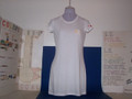 Shown here in small white hot! This gives the ideal size proportion to help out. Elegant lady don't stop! Women know right away if a dress is cut right like the one we found here for every women. Button less, light weight, and breathable; available small-2xl with 3 colors to start.
