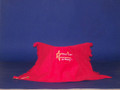 Shown here in red. This fringed fingertip hook & grommet towel is sure to draw positive attention. It's gold hook matches the gold on the centered service mark. Ideal dimensions are 11" wide X 18" long. The 6 color options come so rich and deep its satisfies our pleasure for new eye candy. So enjoy your next round of golf at the beach or a night at the lanes usefully in style. 