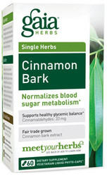 Cinnamon Bark- 60 caps