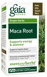 Supports energy & stamina*


Maca Root- 60 caps
