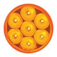 LED 2" Pearl Amber Marker Light