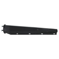 Mudflap Hanger  Black Spring Loaded 2.5" Bolt Spacing