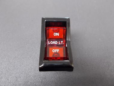 359 PETERBILT RED LOAD ROCKER SWITCH