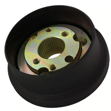 3 HOLE BOLT PATTERN HUB KIT, BLACK. MACK & PETERBILT