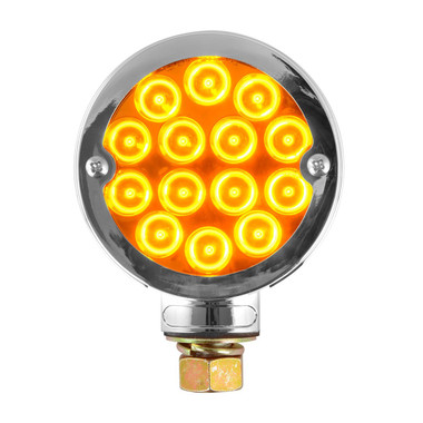 3" PEARL LED DOUBLE FACE LIGHT AMBER/RED