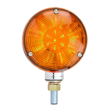 4" DOUBLE FACE STAR LED PEDESTAL LIGHT AMBER/RED