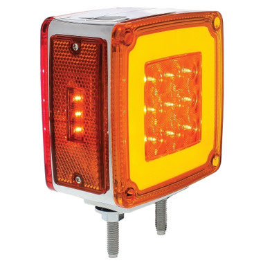 PASSENGER SIDE 59 LED DOUBLE FACE LIGHT AMBER/RED