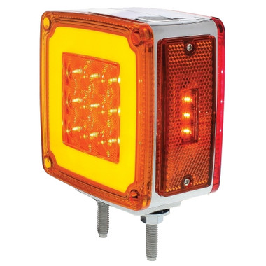 59 LED DOUBLE FACE LIGHT DRIVER SIDE AMBER/ RED