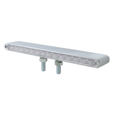12" LED LIGHT BAR AMBER/RED CLEAR LENS