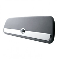 Chrome Plastic Upper Storage Door Trim for 2006+ Peterbilt