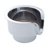 Chrome Plastic Cup Holder Insert for Kenworth & Peterbilt