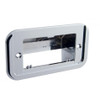 Chrome Plastic Peterbilt and Freightliner Ash Tray Trim
