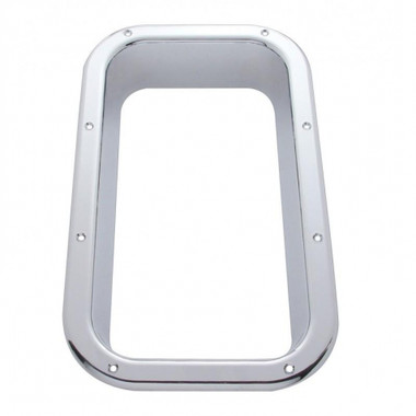 Chrome Plastic Interior View Window Trim for Kenworth