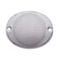 Chrome Plastic Speaker Cover for Kenworth and International