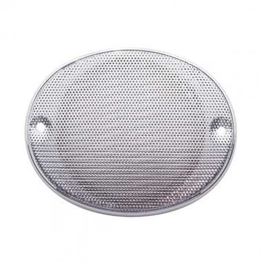 Chrome Plastic Speaker Cover for Kenworth and International