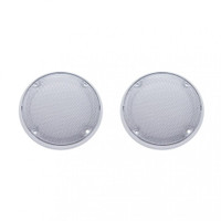 Chrome Plastic Speaker Cover for Kenworth