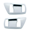 Door handle trims in chrome plastic 2006+ Kenworth