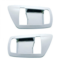 Door handle trims in chrome plastic 2006+ Kenworth