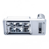 Chrome Plastic A/C Vent Fits Various 2001 & Earlier Kenworth Models PS