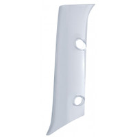 Chrome plastic window post cover for Kenworth Passenger Side