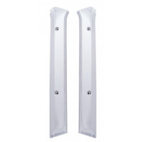 Chrome plastic window post cover for Kenworth 2001 & Older
