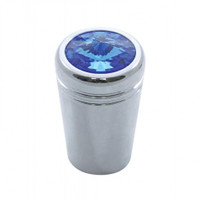 Chrome aluminum toggle switch extension with crystal diamond for Kenworth