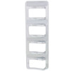Chrome Rocker Switch Cover - 4 Switches