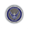 Deluxe Military Medallion Air Valve Knobs - Air Force