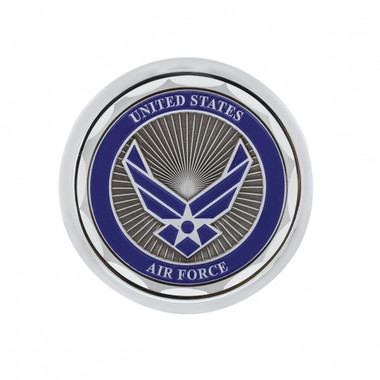 Deluxe Military Medallion Air Valve Knobs - Air Force
