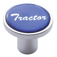 "Tractor" Air Valve Knob - Blue Glossy Sticker