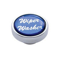 "Wiper/Washer" Dash Knob - Blue Glossy Sticker