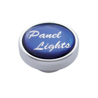 "Panel Lights" Dash Knob - Blue Glossy Sticker