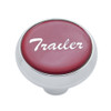"Trailer" Deluxe Air Valve Knob - Red Glossy Sticker