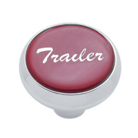 "Trailer" Deluxe Air Valve Knob - Red Glossy Sticker