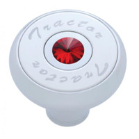 "Tractor" Deluxe Air Valve Knob - Red Diamond