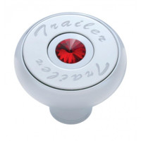 "Trailer" Deluxe Air Valve Knob - Red Diamond