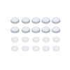 Chrome Snap-On Screw Cover for #6/#8 Screws (10 Pack)