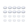 Chrome Snap-On Screw Cover for #10/#12 Screws (10 Pack)