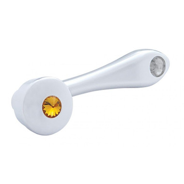 Window Crank W/ Square Adaptor - Amber Diamond