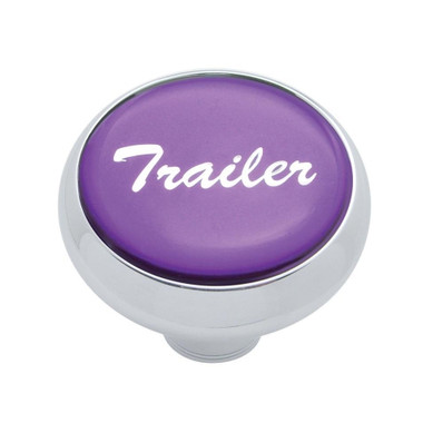 "Trailer" Deluxe Air Valve Knob - Purple Glossy Sticker