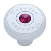 "Tractor" Deluxe Air Valve Knob - Purple Diamond